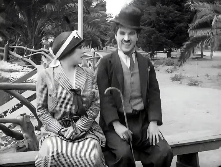 Charlie Chaplin filming location from his 1915 movie By The Sea.