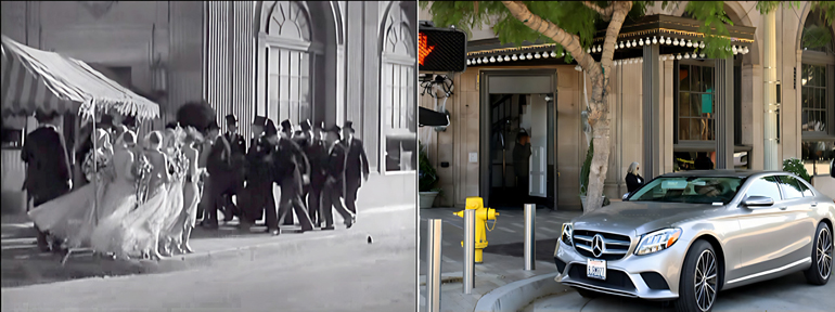 The Culver Hotel in Culver City, filming location for the Charley Chase movie Limousine Love