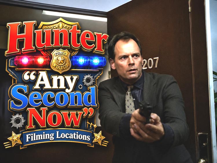 Hunter filming location at the Adams Hotel site