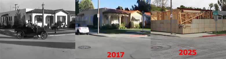 One of the two famous homes used as a filming location from the classic Laurel and Hardy movie Big Business