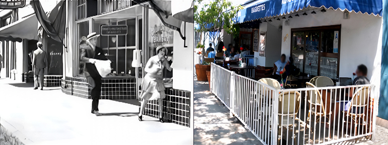 3826 Main Street in Culver City 1928 vs Now