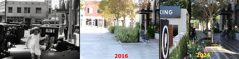 Main Street in Culver City in 1928 and now it no longer exists