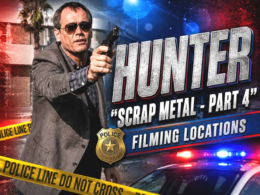 Hunter filming location at Culver Steps