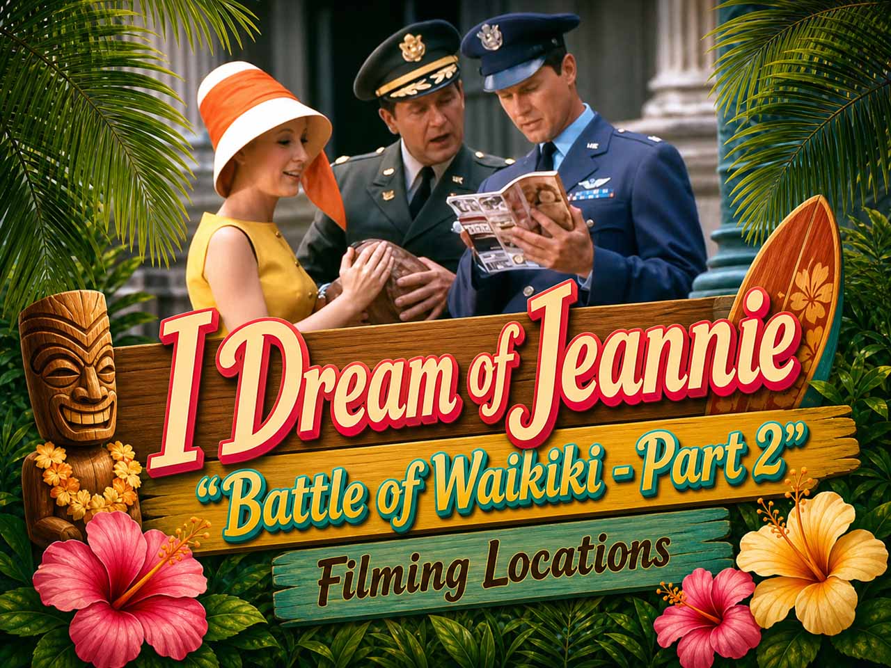 I Dream of Jeannie filming location at Iolani Palace